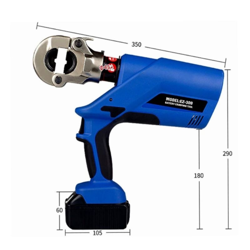 Jual tang skun PLN hidrolik portable cordless hydraulic crimping tool ...
