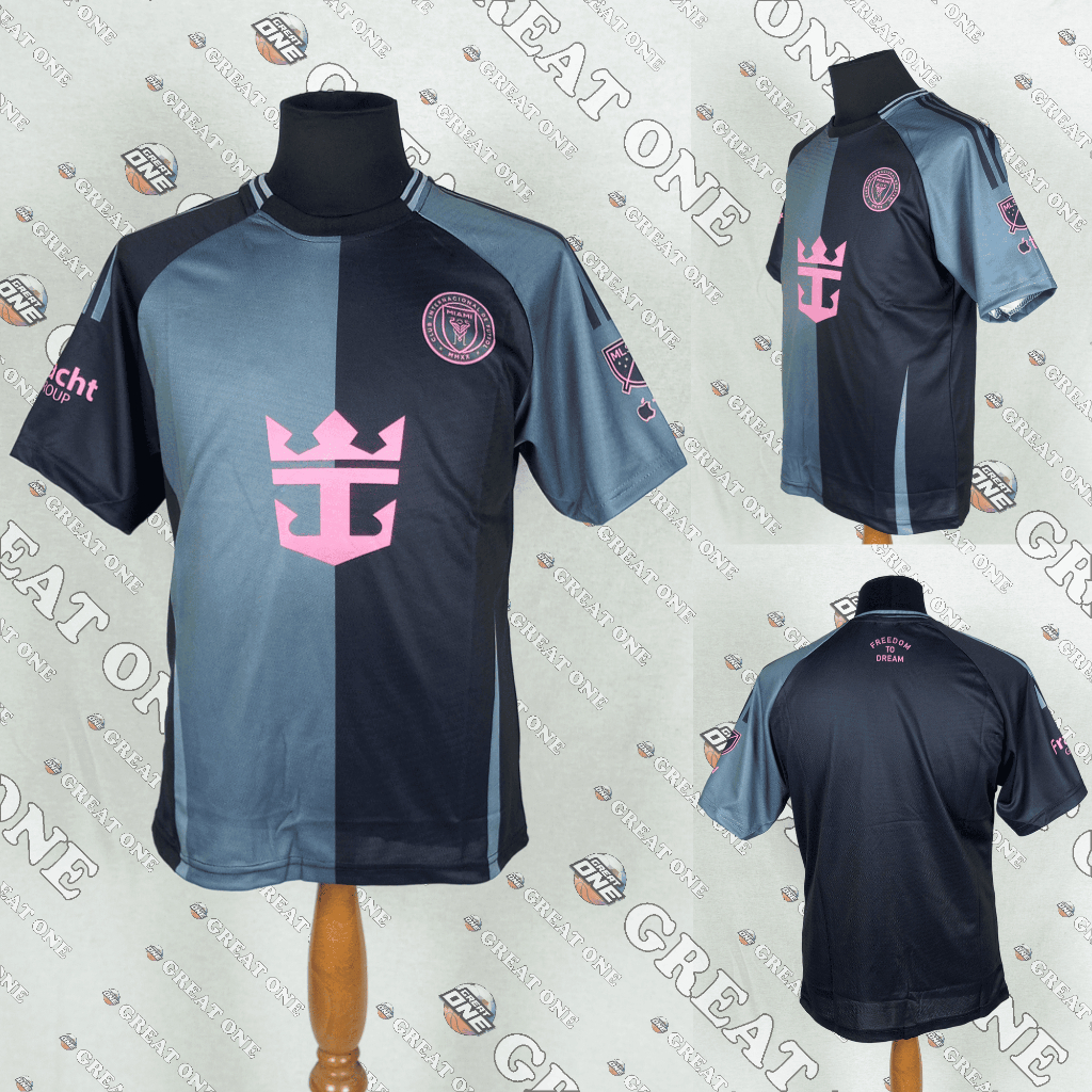 Jual Jersey Baju Kaos Sepak Bola Intermiami Miami Abu 2025/2026 ...
