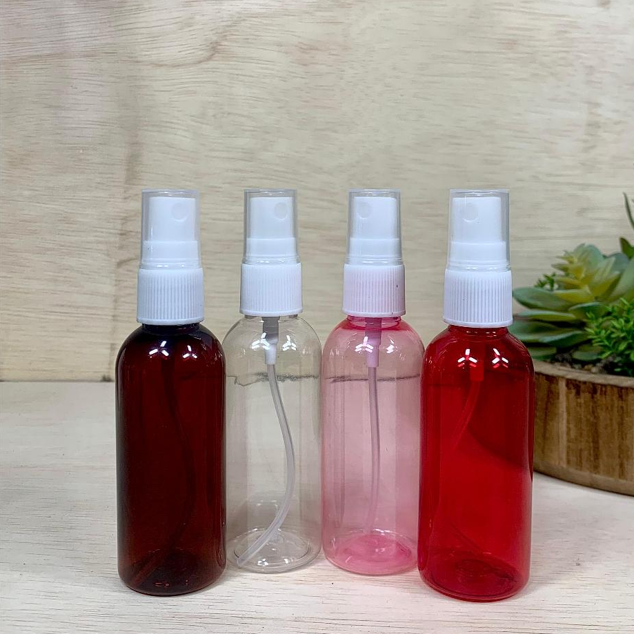 Jual Botol Spray 60ml / Botol Pet 60ml - Tutup Spray Putih Neck 18 ...