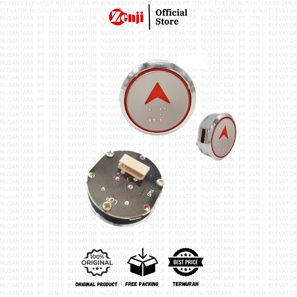 Jual Hyundai Push Button Bulat Merah / Tombol Lift Hyundai | Shopee ...