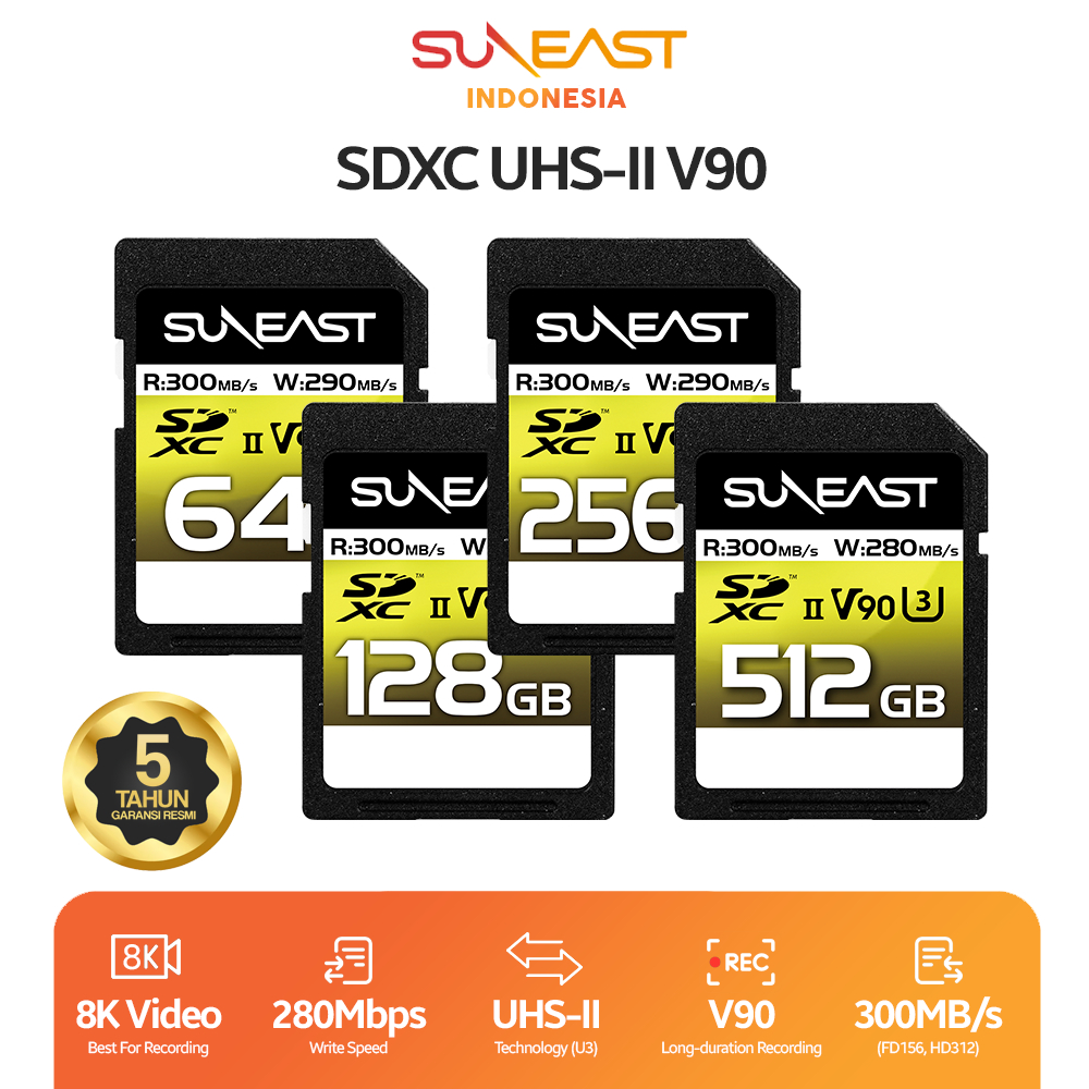 旭東エレクトロニクス SE-SDU2256GA300 [256GB] SUNEAST SDXC 256GB 
