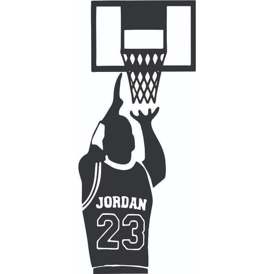 Jual Stiker NBA Basketball - Michael Jordan - Free Throw - Laptop Decal ...