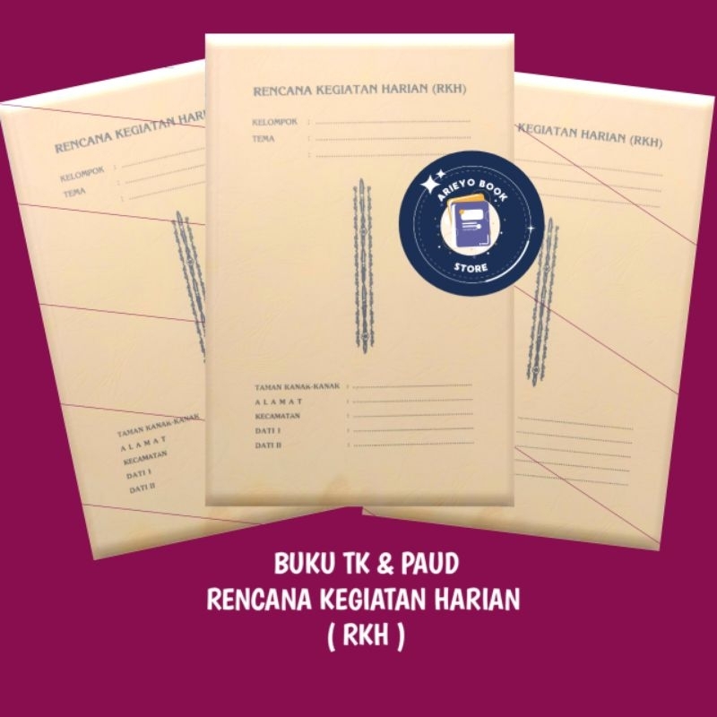 Jual RENCANA KEGIATAN HARIAN ( RKH ) BUKU TK DAN PAUD | Shopee Indonesia