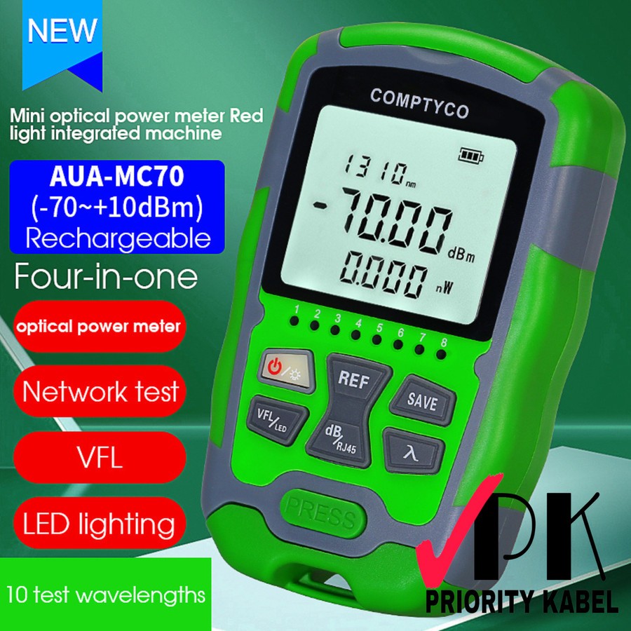 Jual PREMIUM!!! Novker Mini OPM 3 in 1 OPTICAL POWER METER OPM VFL RJ45 ...