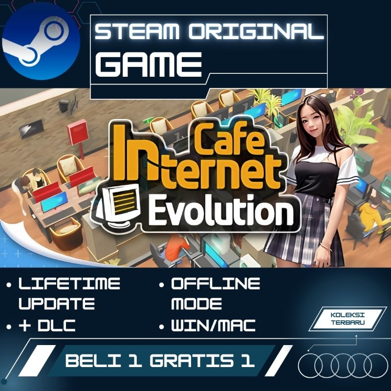Jual Internet Cafe Evolution - Versi Resmi Steam 100% Original | Shopee ...