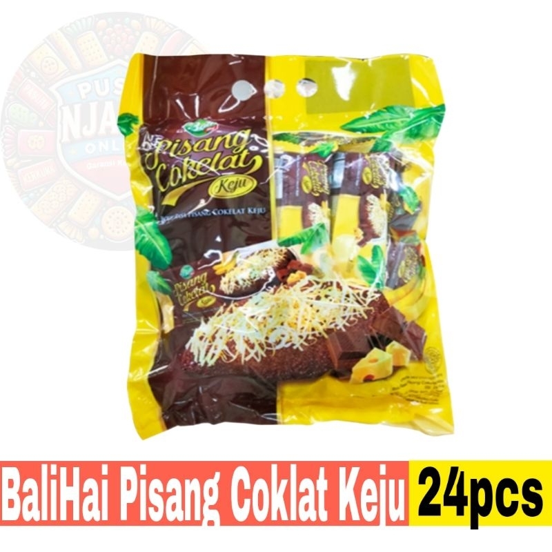 Jual 🟥 Bali Roti Pisang Coklat Keju Pak isi 24 pcs 🟥 | Shopee Indonesia