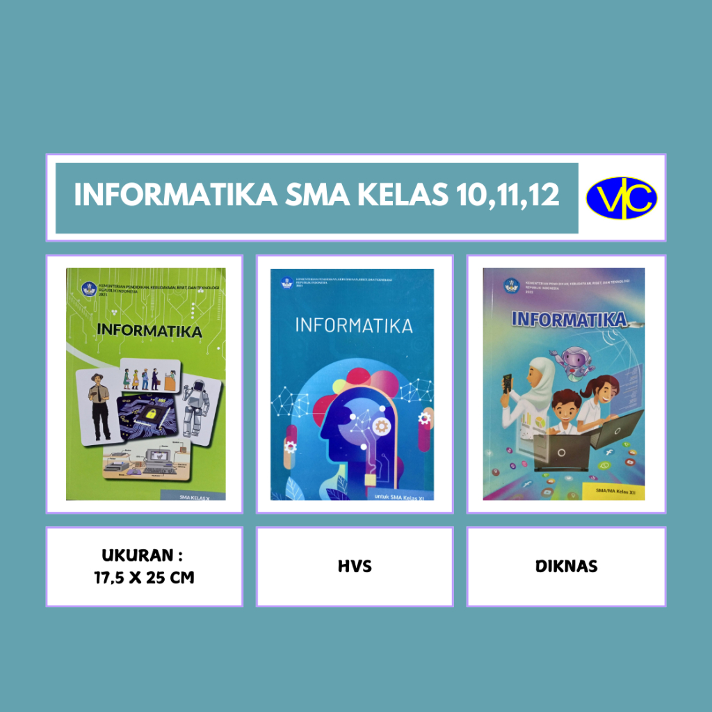 Jual INFORMATIKA UNTUK SMA/MA KURIKULUM MERDEKA | Shopee Indonesia