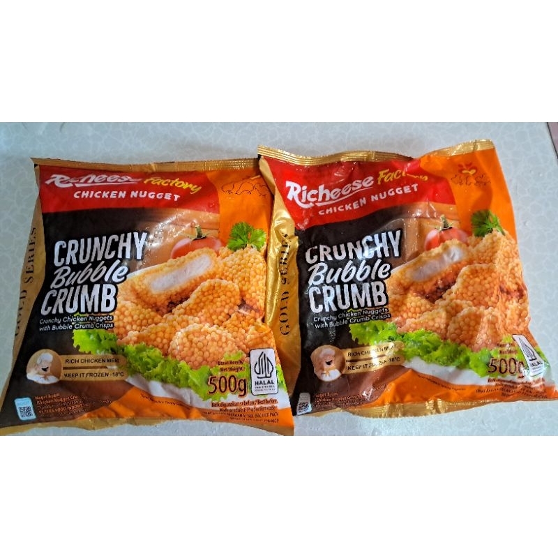 Jual (READY) Nugget Richeese Crispy Crumb Frozen Food & Cemilan ...