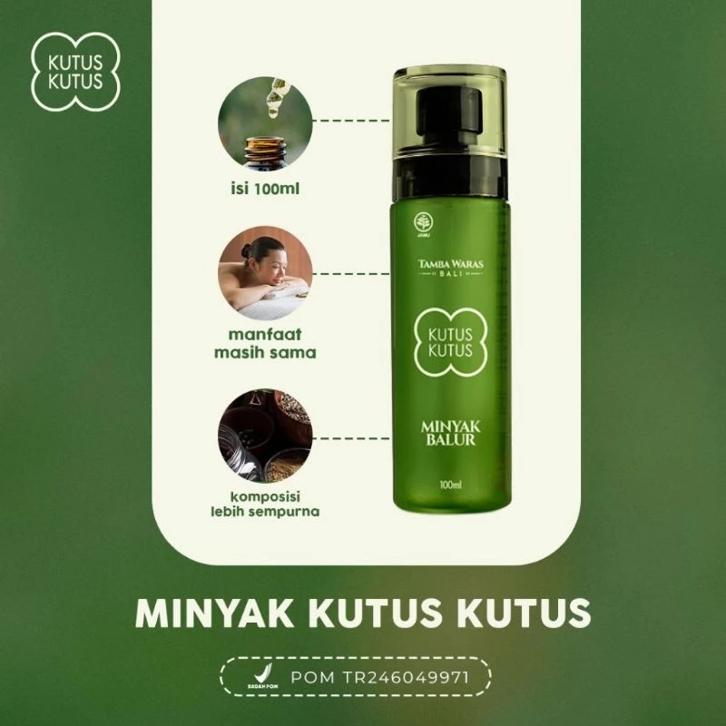 Jual MINYAK KUTUS KUTUS ASLI BALI (KEMASAN BARU) | Shopee Indonesia