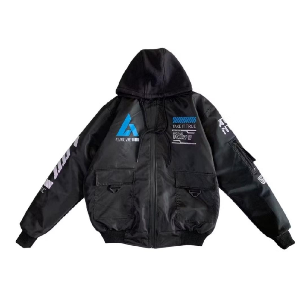 Jual JAKET SUNMORI PRIA / JAKET PARASUT PRIA /JAKET BOMBER /JAKET MOTOR ...