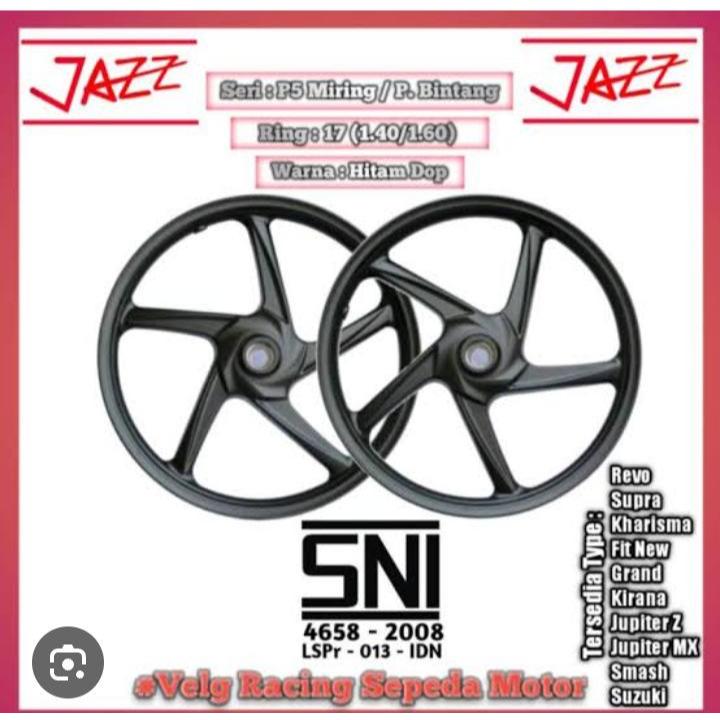 Jual Velg Racing Supra, Fit New, Revo, Supra x 125, Kharisma, Grand ...