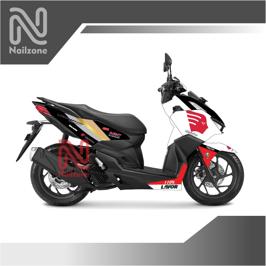 Jual Custom sticker Decal full body HONDA VARIO 160 IDEMITSU | Shopee ...