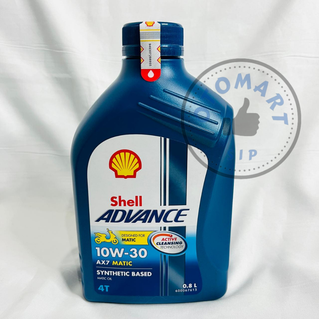 Jual Shell Advance AX 7 Matic 10W30 800 ML Oli Motor Matic | Shopee ...