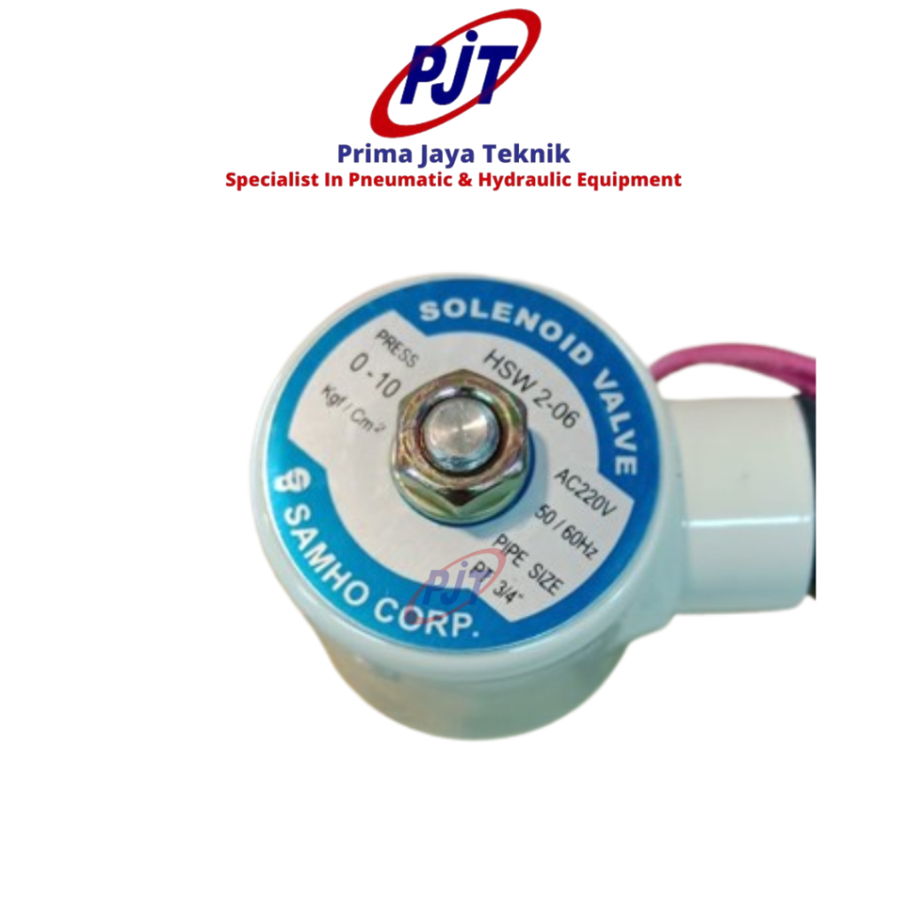 Jual Solenoid Valve SAMHO HSW 2-06 AC220V | Shopee Indonesia