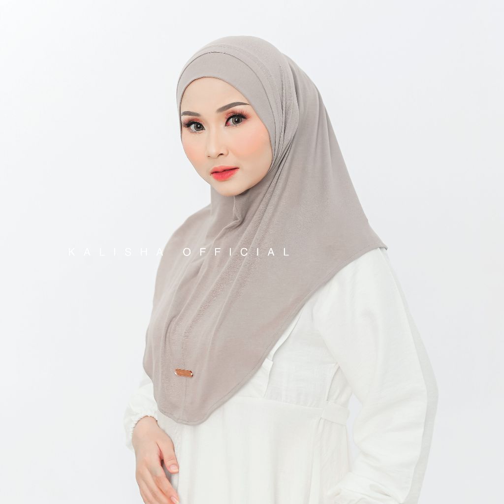 Kalisha X Mima Vanya Instan Bergo Rayon Viscose Ukuran M L
