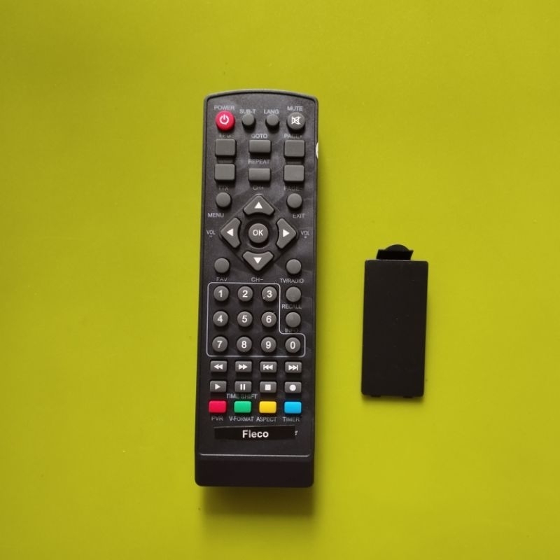 Jual remote stb fleco set top box dvbt2 digital | Shopee Indonesia