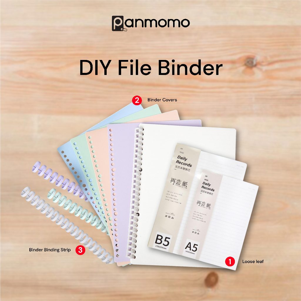 Jual Panmomo DIY File Binder A5 B5 | Shopee Indonesia