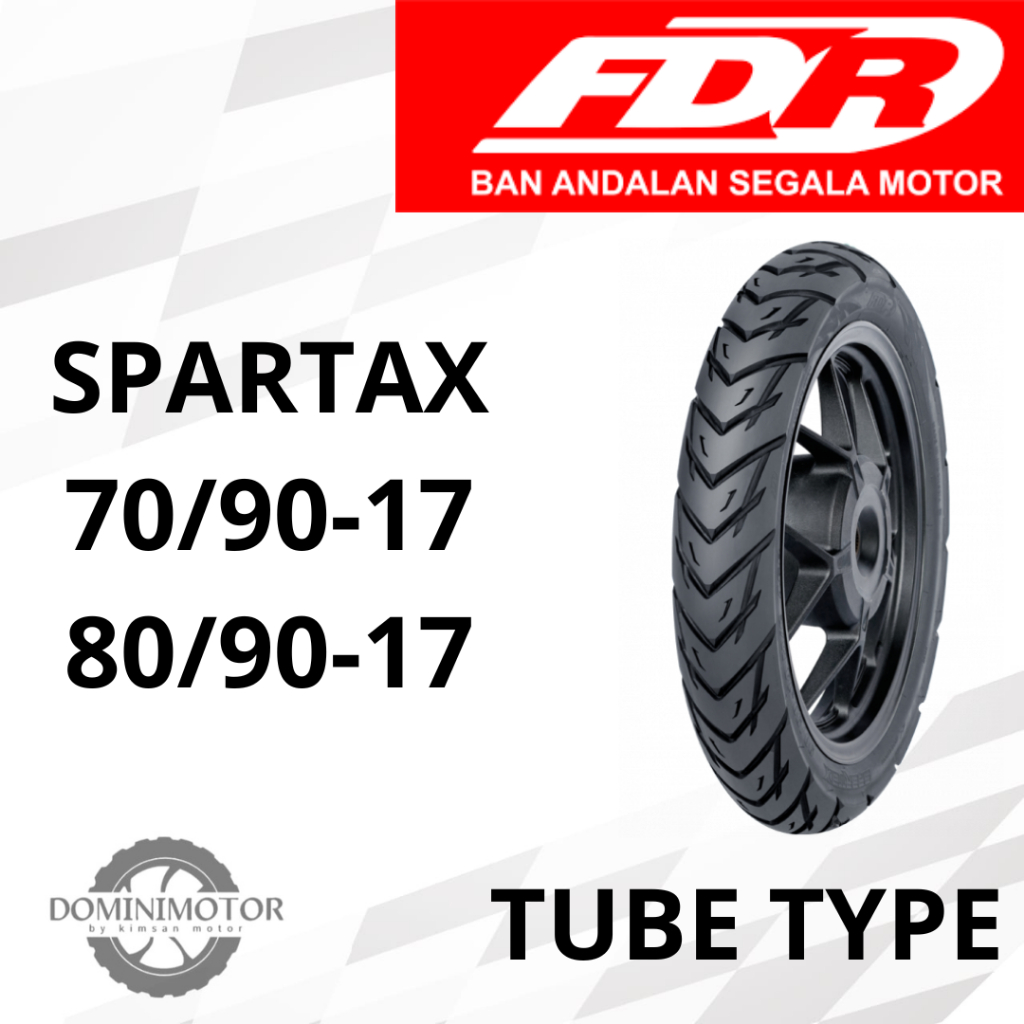 Jual Ban FDR Ban Ring 17 FDR Spartax 70/90-17 80/90-17 Tubetype (pakai ...