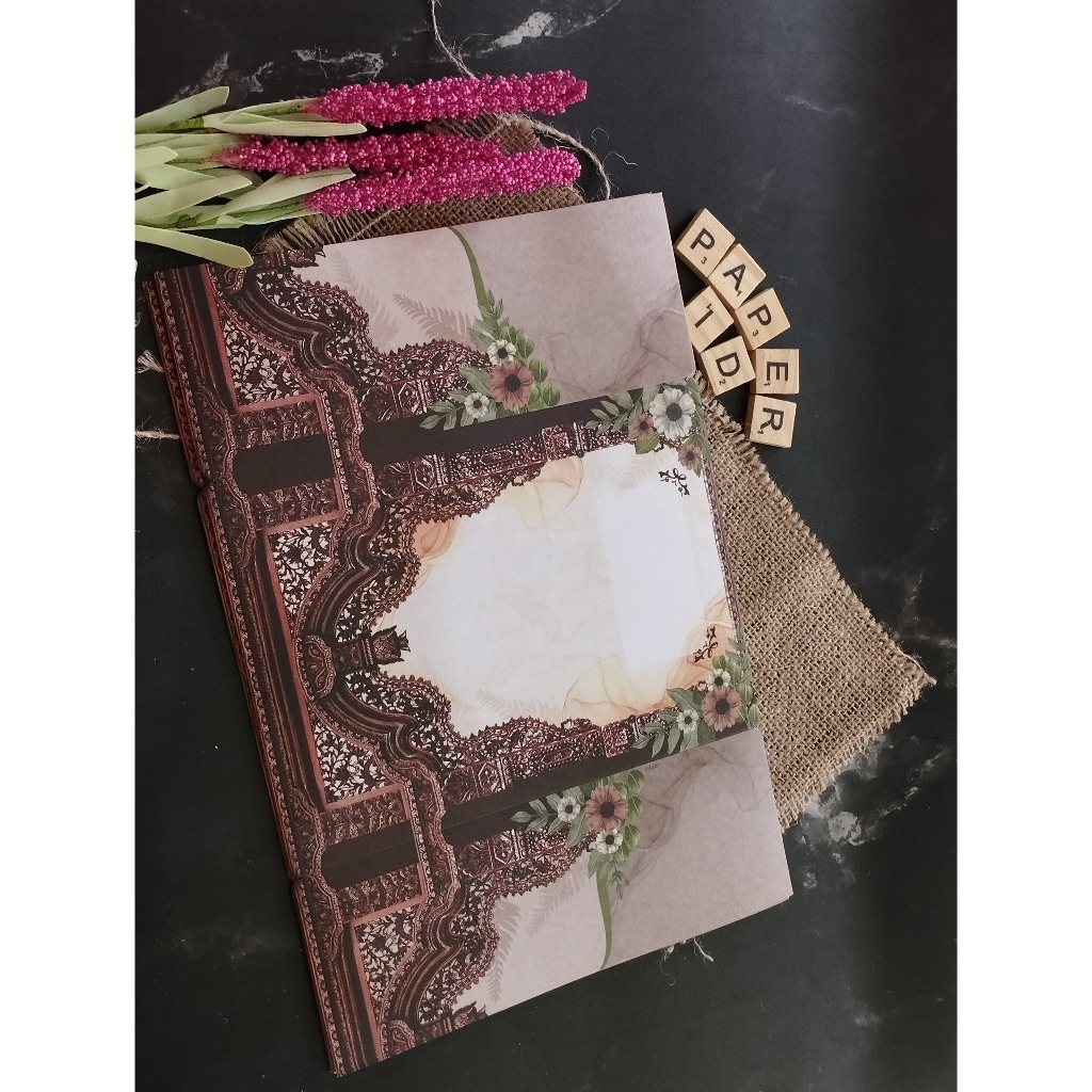 Jual Java Etnic (Gebyok) Blanko Undangan | Undangan Murah | Blangko ...