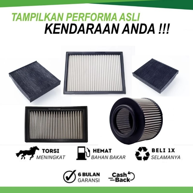 Jual Ferrox Filter Udara Toyota Innova Fortuner Hilux Bensin / Diesel ...