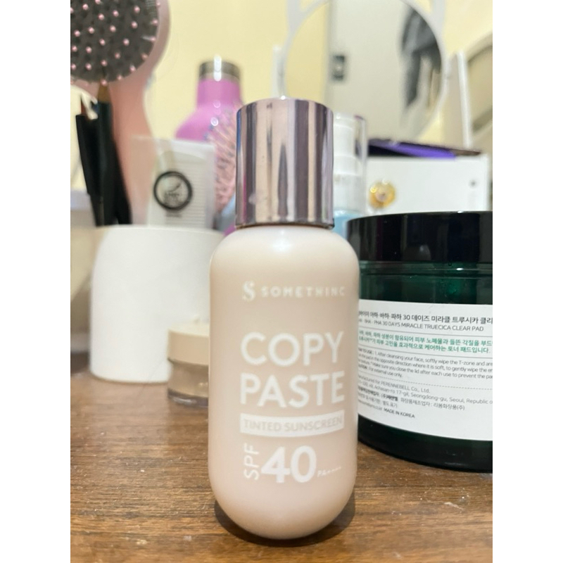 Jual SOMETHINC Copy Paste Tinted Sunscreen SPF 40 PA++++ - Skin Tint ...