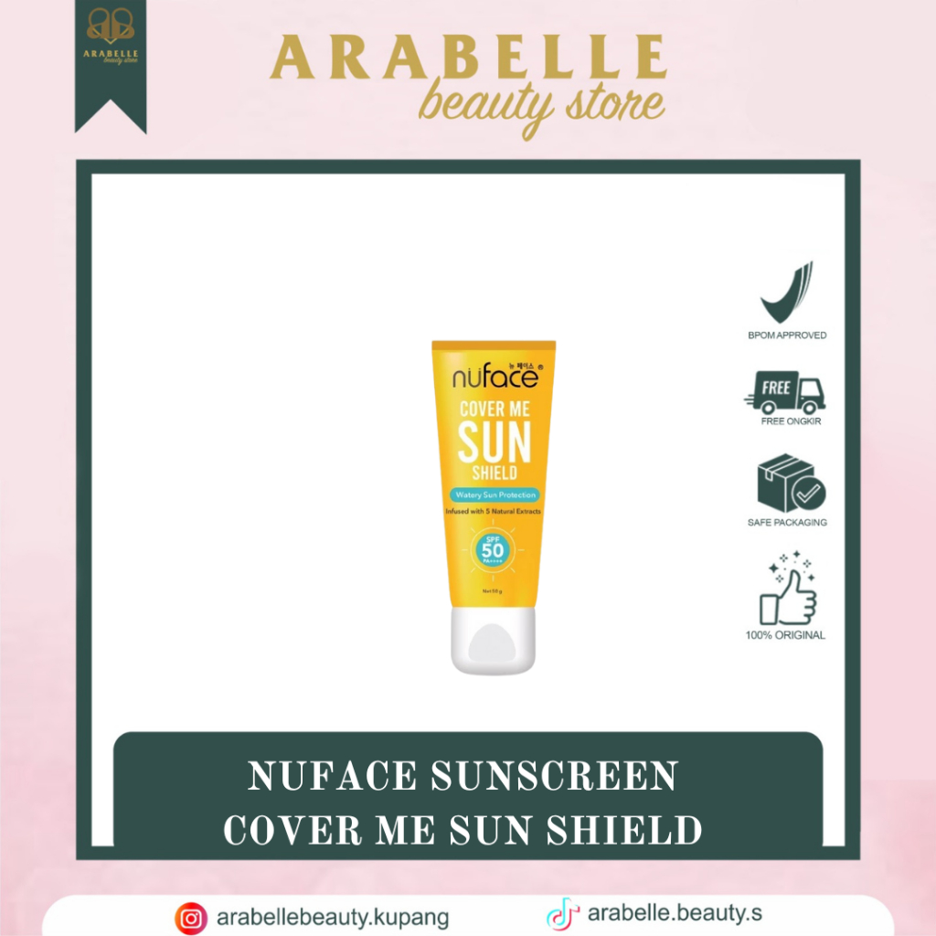 Jual Nuface Sunscreen Cover Me Sun Shield SPF 50 PA++++ | Shopee Indonesia