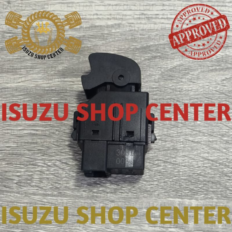 Push Switch PLAIN COVER C1BLANKR fits Holden Colorado, Isuzu D-Max MU-X with LED in red - AIR ON BOARD (AOB