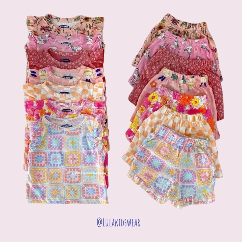 Jual Clarissa Set Ruffle | Old Navy | One set Lucu | Setelan anak ...
