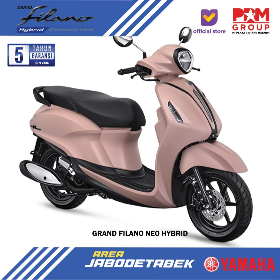 Jual Yamaha Grand Filano NEO Hybrid 125 Sepeda Motor Matic | Shopee ...