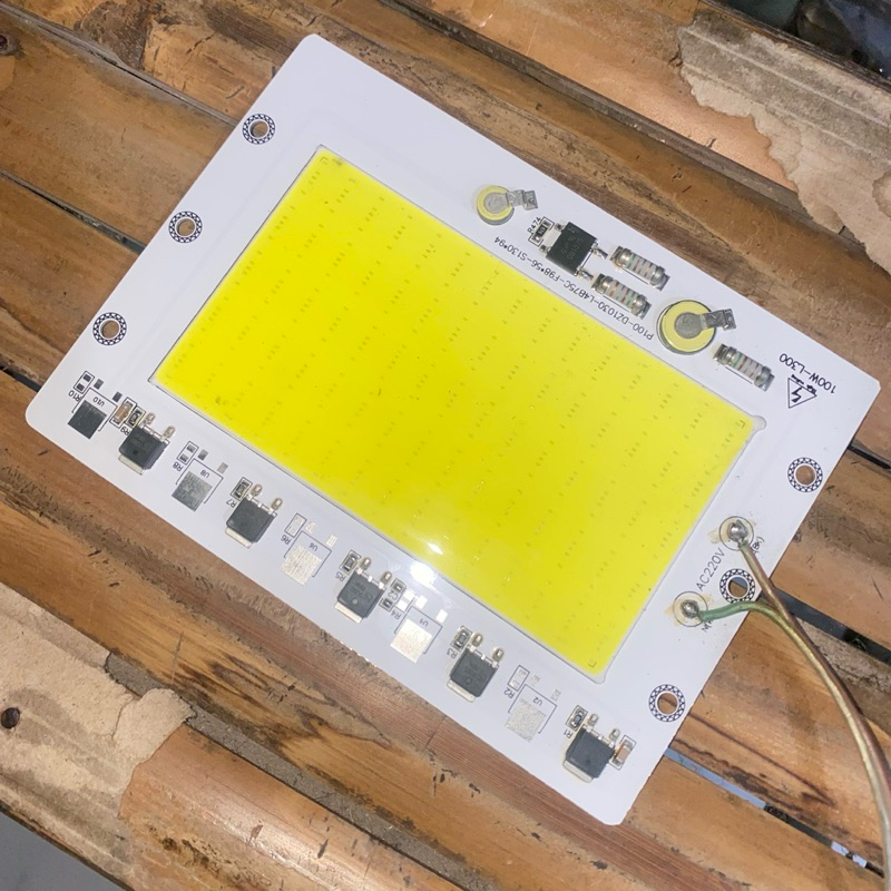 Jual LED LAMPU TEMBAK 100watt 220volt MESIN/MODUL LAMPU SOROT | Shopee ...