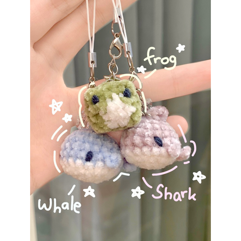 Jual ｡ﾟ☆ Smol Creature ☆ | Handmade Crochet Phonestrap Keychain Rajutan ...