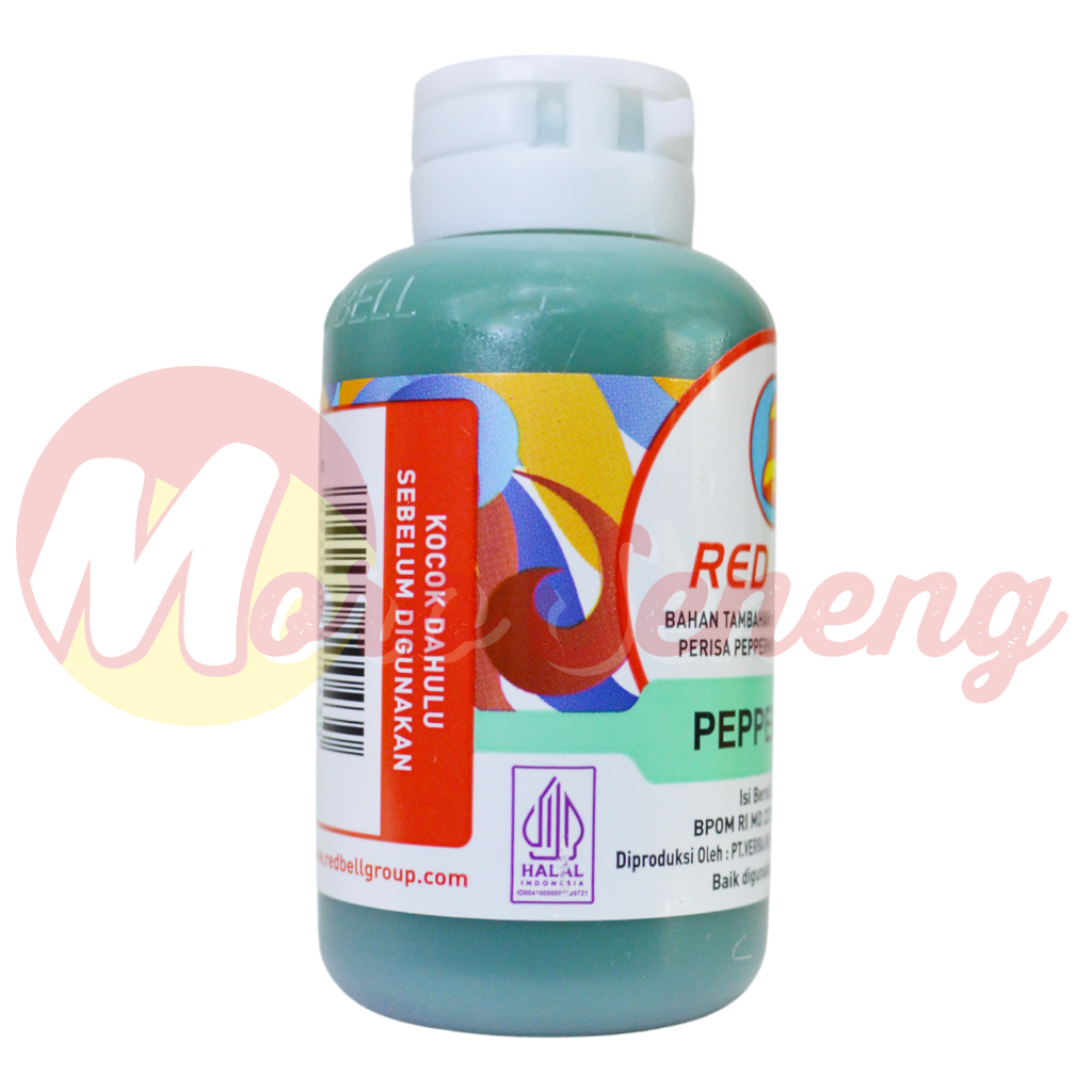 Jual Pasta Peppermint Red Bell Pepper Mint Perisa Redbell | Shopee ...