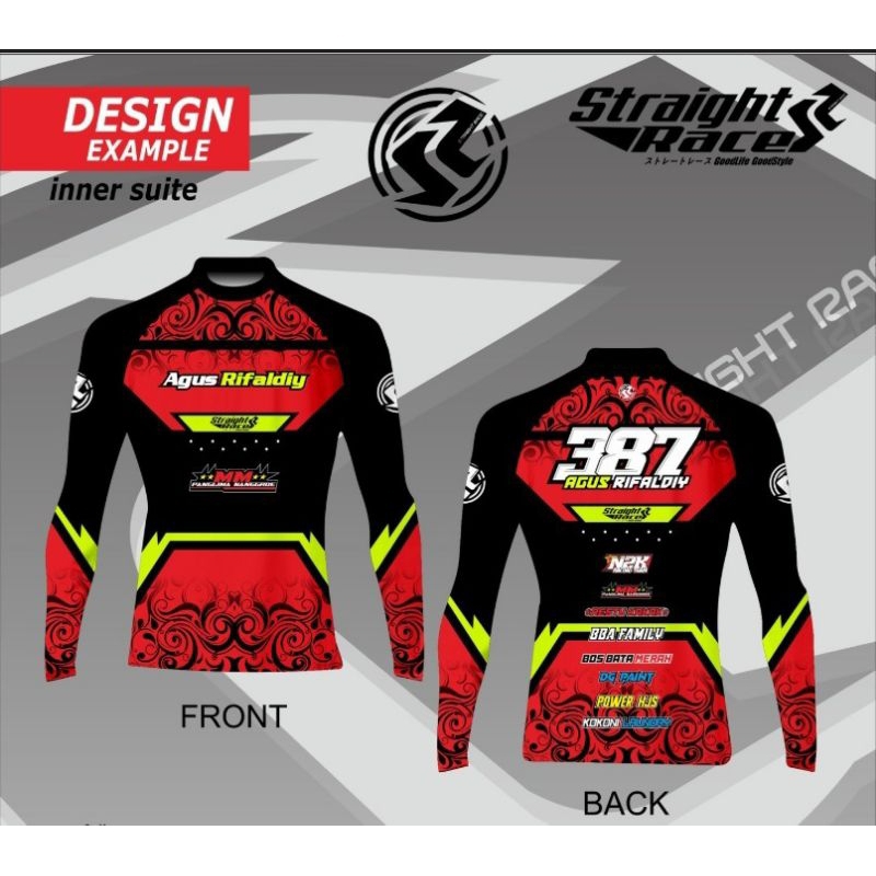 Jual JERSEY INNERSUIT FULL PRINTING RACING CUSTOM | Shopee Indonesia