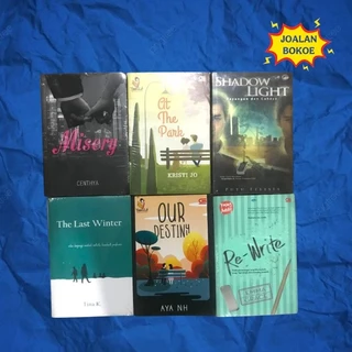 BUKU NOVEL ORIGINAL NOVEL HOROR / NOVEL ROMANCE / NOVEL FANTASI / NOVEL  REMAJA / NOVEL RE WRITE / NOVEL OUR DESTINY / NOVEL THE LAST WINTER / NOVEL SHADOW LIGHT / NOVEL AT THE PARK / NOVEL MISERY