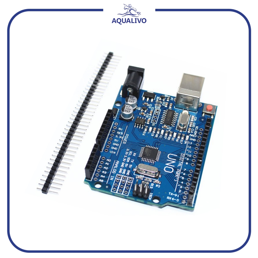 Jual Arduino Uno R3 SMD ORIGINAL ATMEGA328PB-U Microcontroller Mega ...