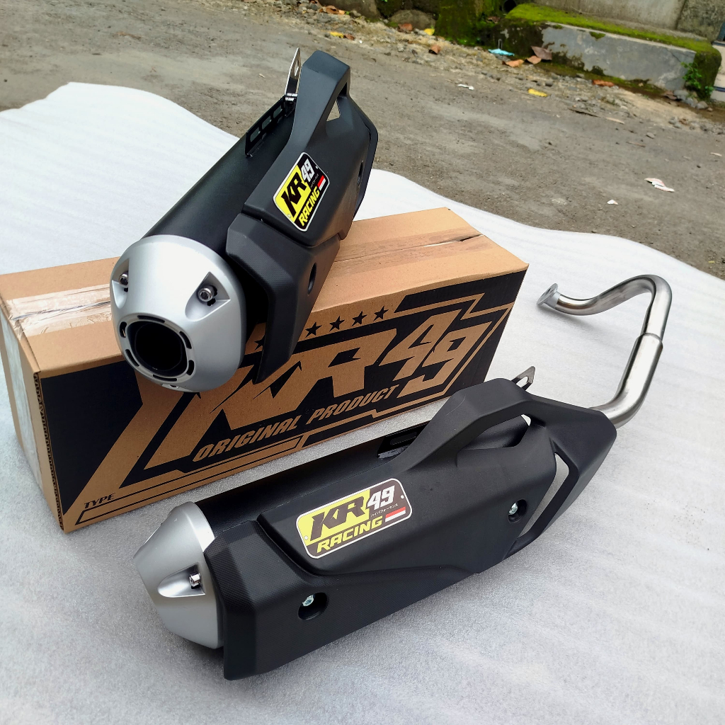 Jual Knalpot STANDAR Racing (Tabung PCX) Dari KR49 Pnp Vari 125 / 150 ...