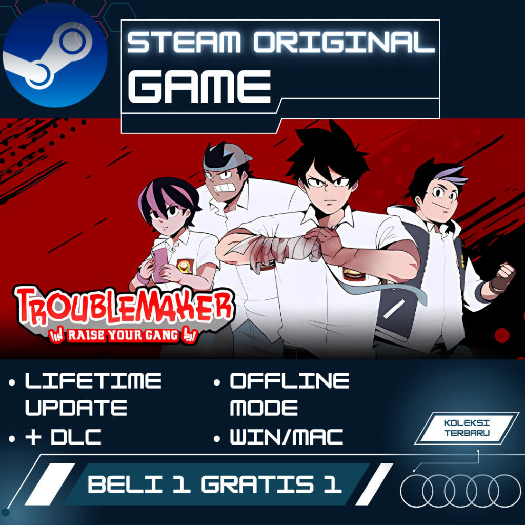Jual Troublemaker - Versi Resmi Steam 100% Original | Shopee Indonesia