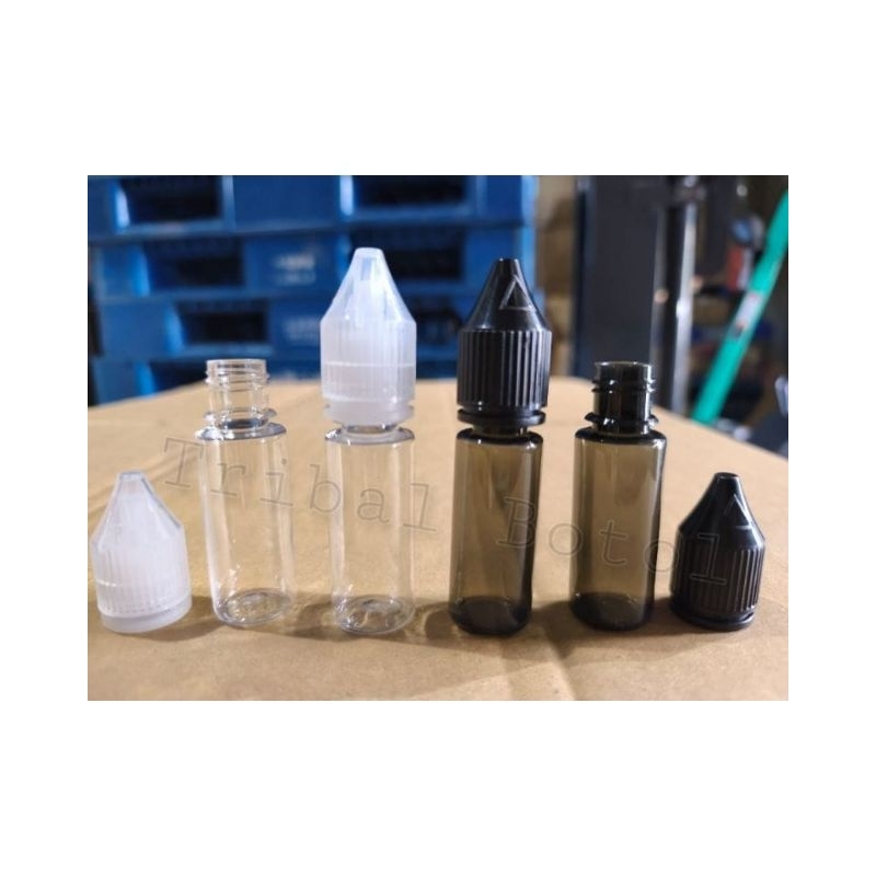 Jual Botol chubby 15ml PET / botol essen 15ml / botol tetes 15ml ...