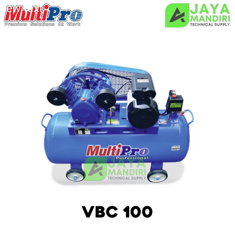 Jual Mesin Kompresor Angin 100 Liter 1 HP Multipro VBC 100 Compressor ...