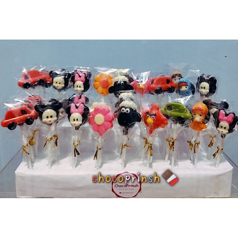 Jual Coklat Karakter Lucu murah Mix isi 20 pcs | Shopee Indonesia