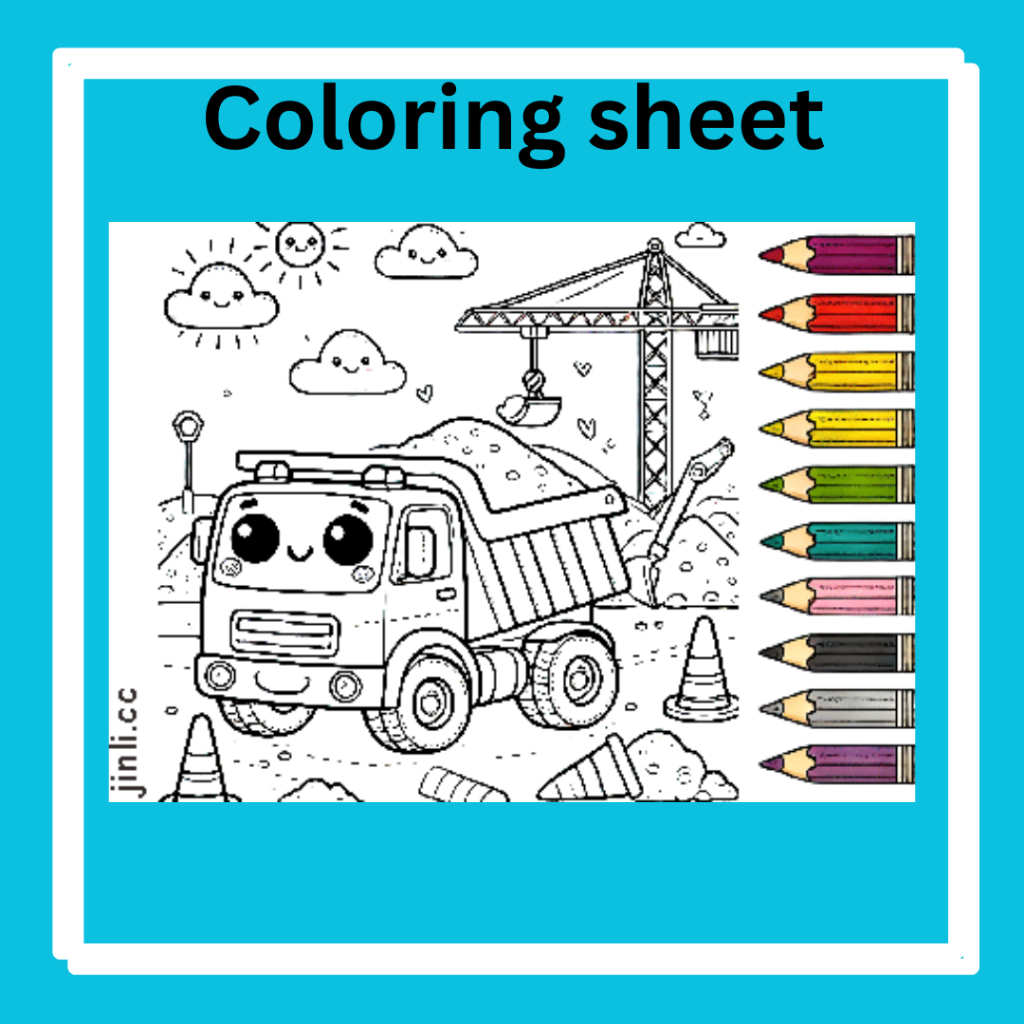 Jual Random surprised Lembar mewarnai Kendaraan vehicle coloring sheet ...