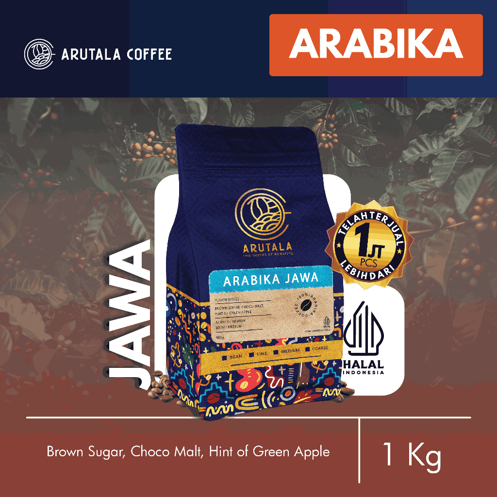 Jual ARUTALA Kopi Jawa Arabika Java Arabica Coffee 1KG | Shopee Indonesia