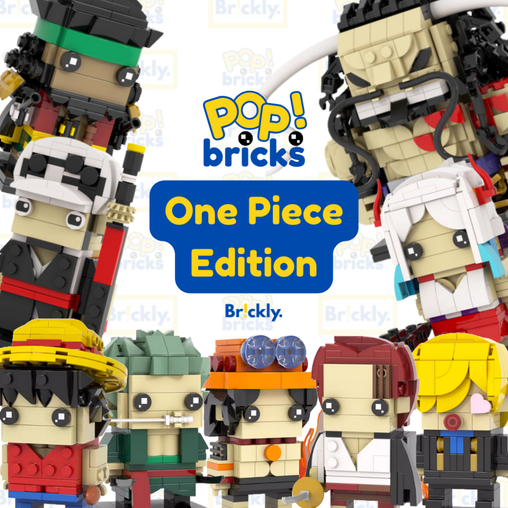 Jual Shanks - Brickly POP! Bricks One Piece Mainan Balok Susun Blocks ...