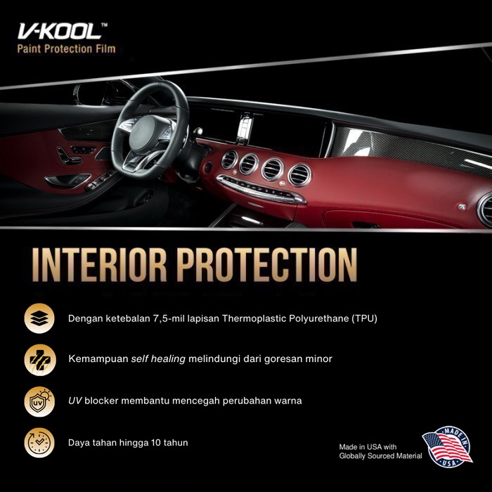 Jual V-KOOL PPF Interior Protector Chery Tiggo 7 PRO - FULL SET ...