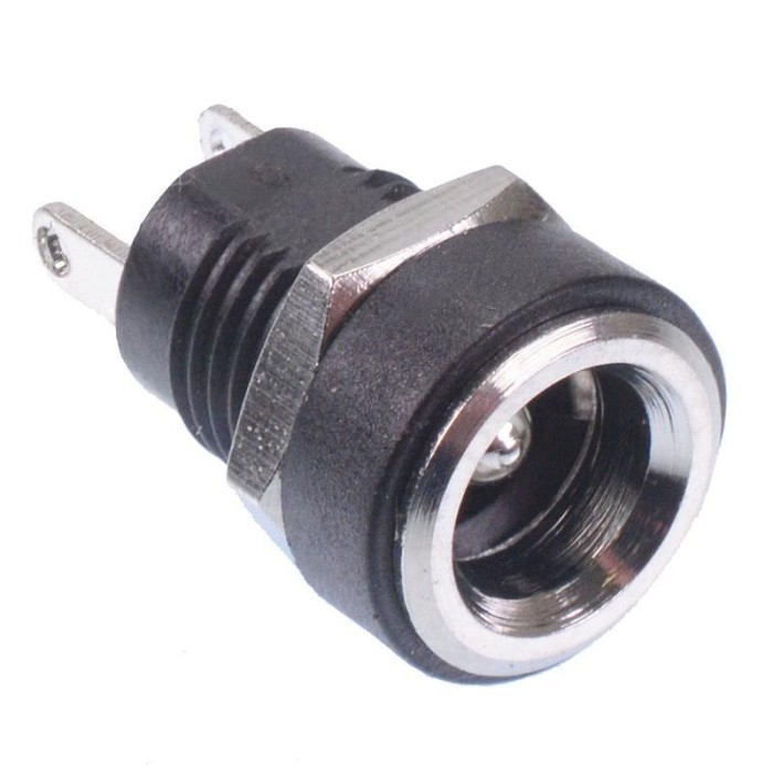 Jual Soket DC Mur 2.1x5.5mm Panel Mount Female Power Socket Plug In ...