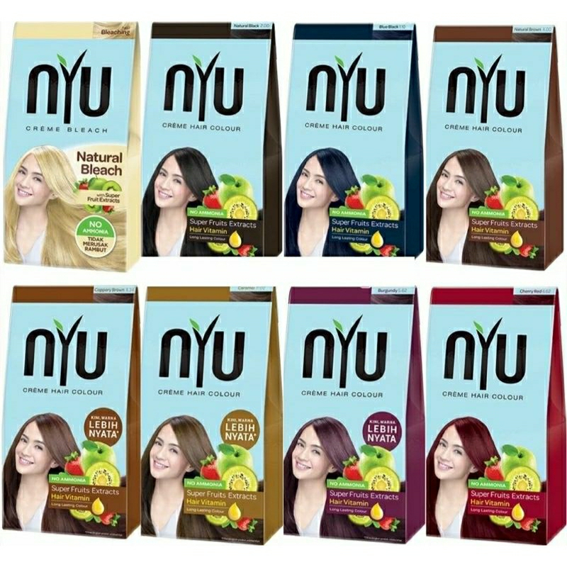 Jual Nyu Creme Hair Color All Varian | Shopee Indonesia