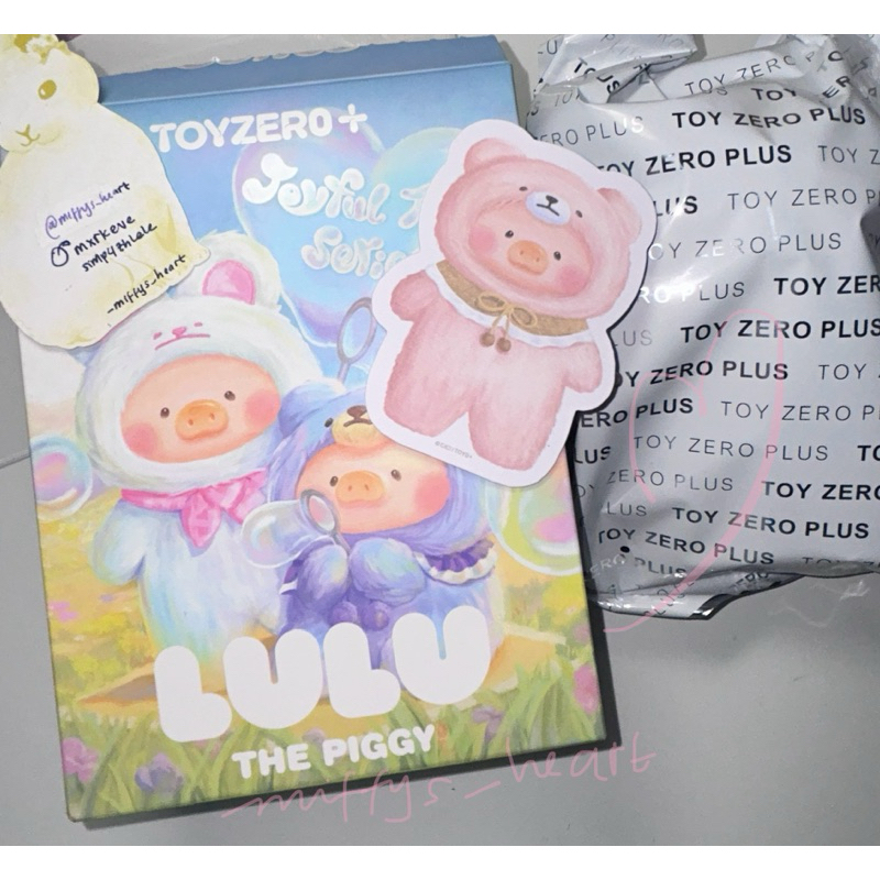 Jual TOYZERO + Joyful time series teddy lulu the piggy sealed foil ...