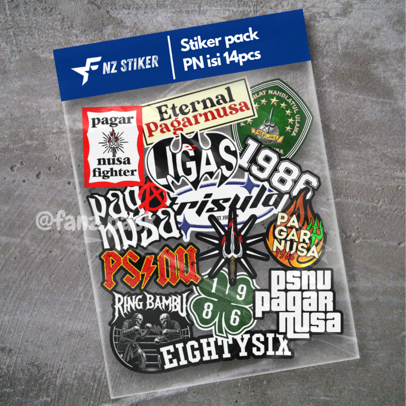 Jual STIKER PAGAR NUSA ISI 14pcs - ANTI AIR, STIKER PERGURUAN | STIKER ...