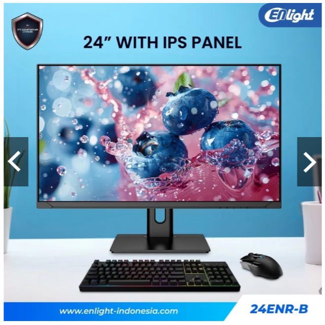 Jual Enlight 19BHxLEd LED Slim 19” 1080 IPS 100Hz VESA HDMI VGA ...
