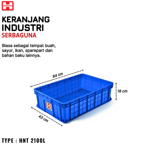 Jual Container Rapat ceper Hanata HNT 2100L | Shopee Indonesia